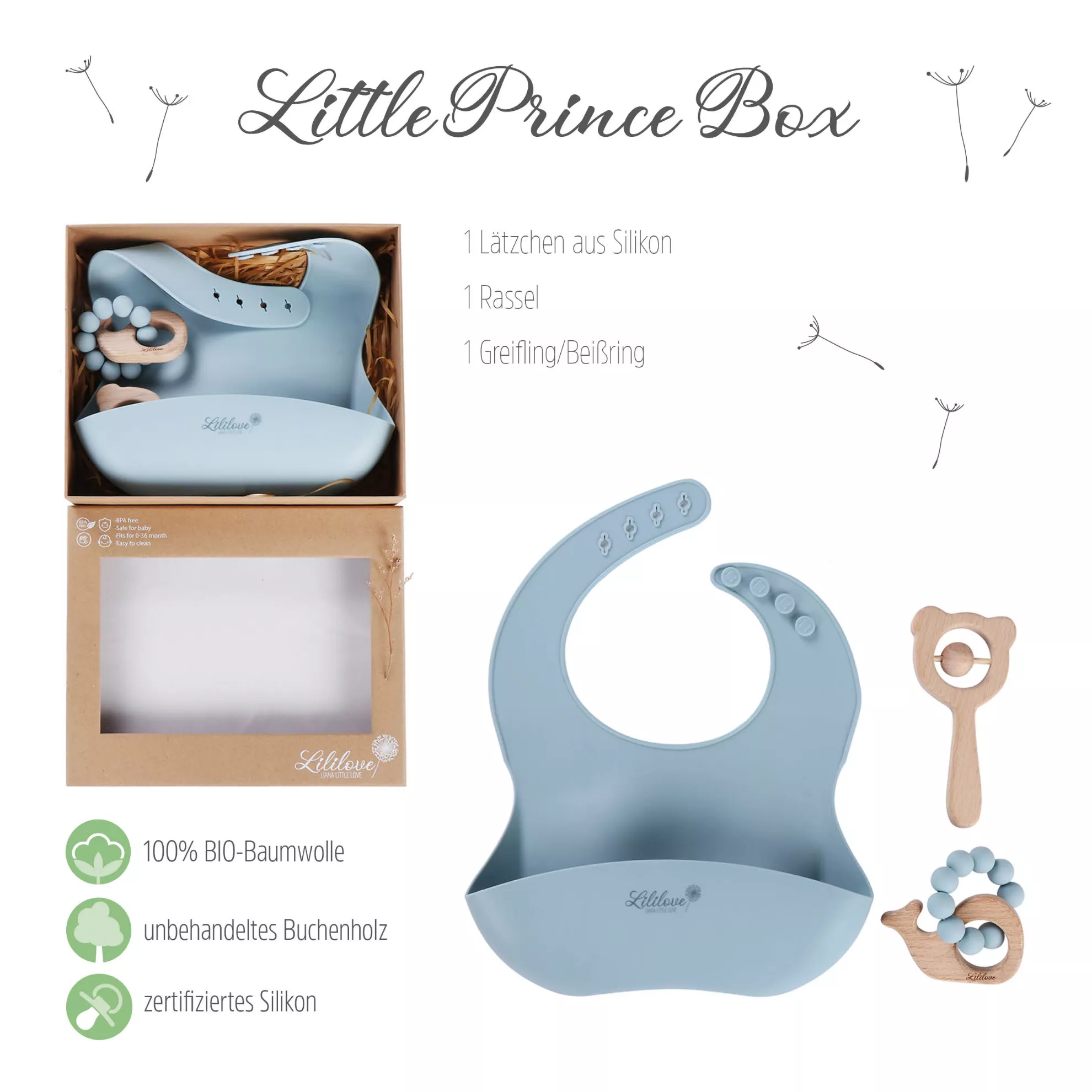 Geschenkset - Little Prince Box - blue